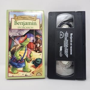Benjamin en Vacances Black VHS Tape